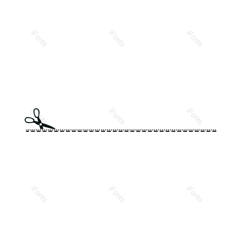 线条图片,简约元素,黑色PNG,分隔线免抠素材